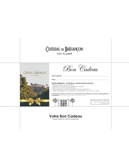 Visite du vignoble & Atelier Découverte Œnologique.
